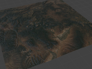 Realistic Terrain 17 Model 3D