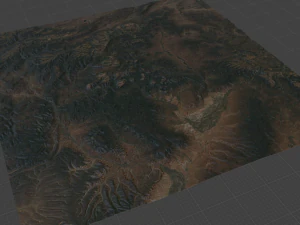 Realistic Terrain 17 3D Model