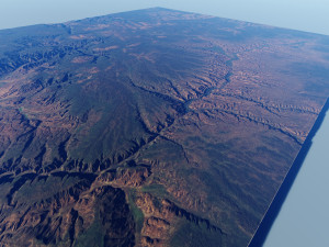 Realistic Terrain 18 Modèle 3D
