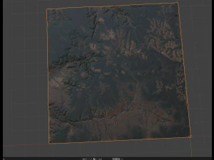 Realistic Terrain 18 3D Model