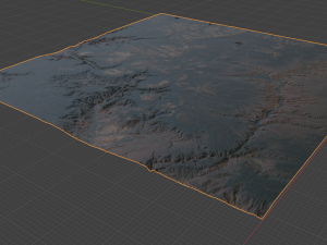 Realistic Terrain 18 3D Модель