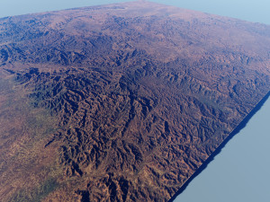 Realistic Terrain 19 Modèle 3D