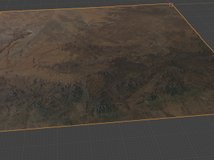 Realistic Terrain 19 Modèle 3D