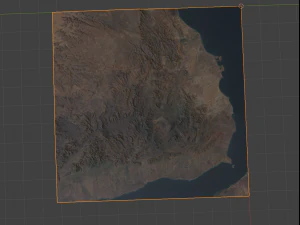 Realistic Terrain 20 3D Model