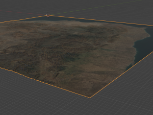 Realistic Terrain 20 Model 3D