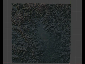 Реалістична місцевість 22 3D Модель