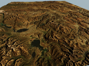 Realistic Terrain 23 Modèle 3D