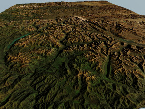 Realistic Terrain 24 Modèle 3D