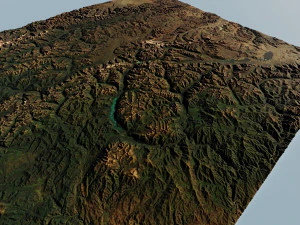 Medan Realistis 25 Model 3D