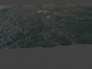Realistic Terrain 25 3D 模型