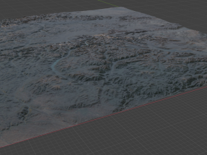 Realistic Terrain 25 3D 模型