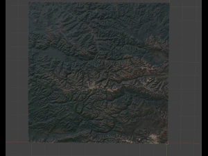 Terreno realistico 26 Modello 3D