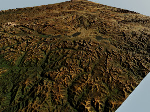 Realistic Terrain 27 Modèle 3D