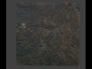 Realistic Terrain 27 3D Model