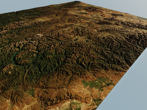 Realistic Terrain 28 Modèle 3D