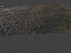 Realistic Terrain 28 3D Model
