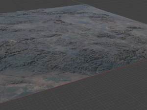 Realistic Terrain 28 3D Model