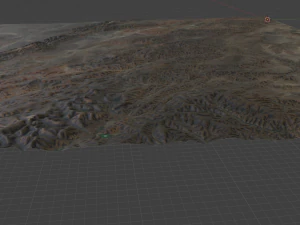 Realistic Terrain 29 3D Model