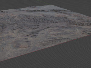 Realistic Terrain 30 Model 3D