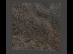 Realistic Terrain 30 3D Model