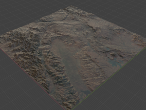 Realistic Terrain 32 3D 模型