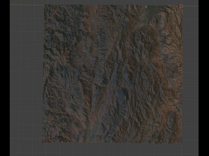 Realistic Terrain 34 3D Model