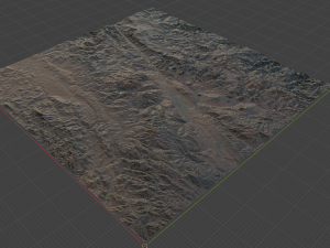 Realistic Terrain 35 Modello 3D