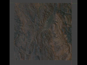 Realistic Terrain 37 3D Model