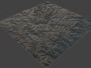 Realistic Terrain 38 Modèle 3D