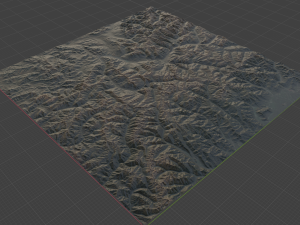 Realistic Terrain 39 Modèle 3D