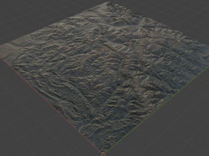 Ger&ccedil;ek&ccedil;i Arazi 40 3D Model