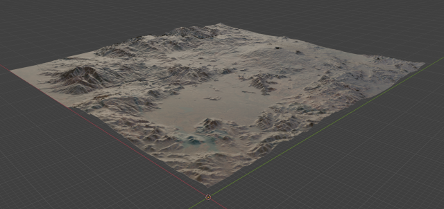Realistic Terrain 42 3D मॉडल .c4d .max .obj .3ds .fbx .stl .blend