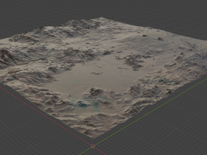 Realistic Terrain 42 Modèle 3D