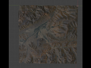 Realistic Terrain 43 3D 모델