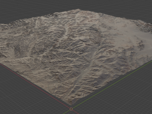 Realistic Terrain 44 3D Модель