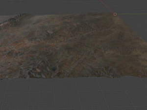 Realistic Terrain 44 3D Model