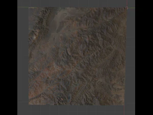 Realistic Terrain 44 3D Model