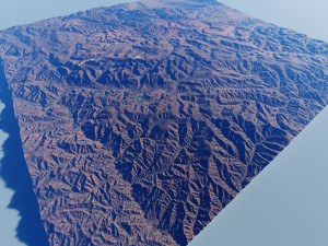 Realistic Terrain 45 Modèle 3D