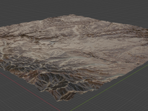 Realistic Terrain 46 3D Модель