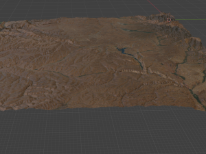 Realistic Terrain 46 3D Модель