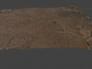 Realistic Terrain 46 3D Model
