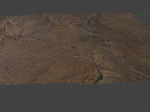 Realistic Terrain 47 3D 模型