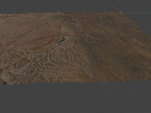 Realistic Terrain 48 3D Модель