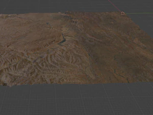 Terreno realistico 48 Modello 3D