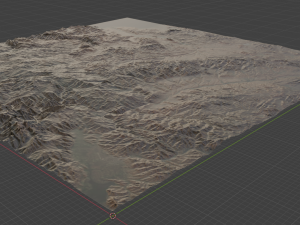 Realistic Terrain 49 3D 模型