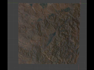 Realistic Terrain 49 3D Model