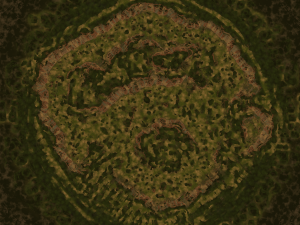Island Terrain Modèle 3D