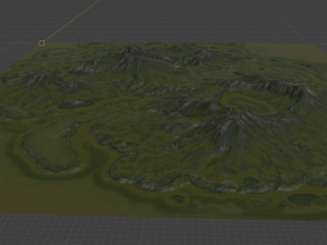 Island Terrain 4 Modello 3D