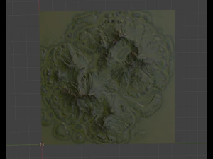 Island Terrain 4 3D Model