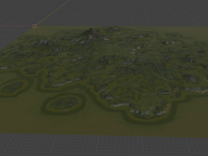 Island Terrain 5 3D मॉडल